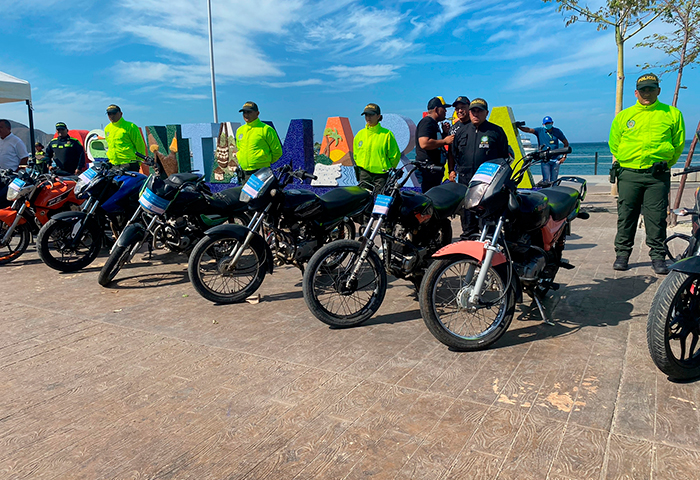 Recuperaron 13 Motos Robadas En Santa Marta HOY DIARIO DEL MAGDALENA