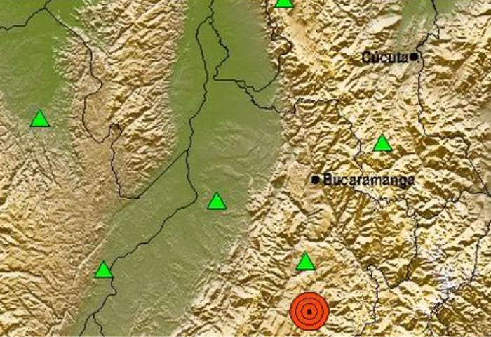 Temblor de 4 3 sacudió el centro de Colombia en la tarde de este jueves